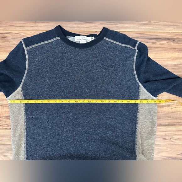 H&M LOGG Men’s Sweater Blue & Gray Long Sleeve Size L - Picture 7 of 8